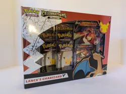 Sealed Pokemon TCG: Celebrations Dark Lance's Charizard V Collection Box 2021 - Image 1