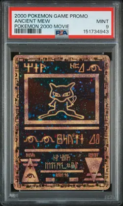 2000 POKEMON GAME MOVIE POKEMON 2000 MOVIE ANCIENT MEW PSA 9 - Image 1