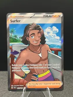 Surfer 235/191 - Ultra Rare - Surging Sparks - Pokemon TCG NM - A5 - Image 1