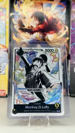 One Piece TCG ST29-001 Monkey D. Luffy Alternate Art Leader English/Near Mint - Image 1
