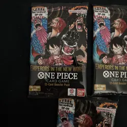 One Piece CCG OP-09 Emperors In The New World Booster Packs Lot Of 3 - Image 2