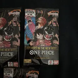 One Piece CCG OP-09 Emperors In The New World Booster Packs Lot Of 3 - Image 3