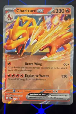 Pokemon TCG - Charizard ex 161 Sv: Scarlet & Violet Promo Cards Holo - Image 2