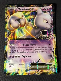 Mewtwo EX XY183 - Pokemon Oversized Jumbo Card - Image 1