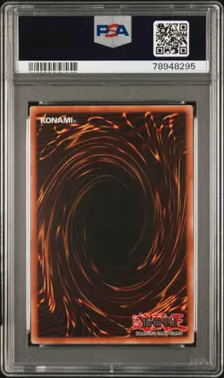 2007 YUGIOH 1ST ED SECURITY ORB GLAS-EN089 ULTIMATE RARE PSA 8 - Image 2