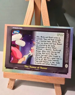 Pokemon Card - The Tower of Terror EP22 - TV Animation - Topps Series 2 - Image 2