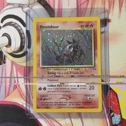 #2 Houndour 5/75 Neo Discovery 2001 Holo Rare WOTC Pokemon Card NM - Image 1