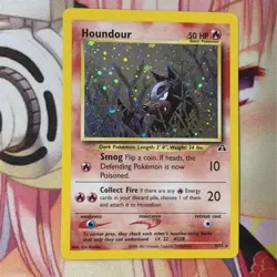 #2 Houndour 5/75 Neo Discovery 2001 Holo Rare WOTC Pokemon Card NM - Image 4