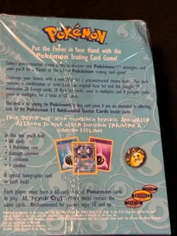 SEALED Wizards of the Coast Pokemon Psych Out Theme Deck Base Set 2 - 60 Cards - Image 2