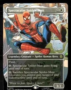 MTG SPM Spectacular Spider-Man (Borderless) Normal NM - Image 1