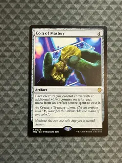 MTG Coin of Mastery #0038 Rare Commander: TMNT (TMC) - Image 1