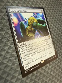 MTG Coin of Mastery #0038 Rare Commander: TMNT (TMC) - Image 2