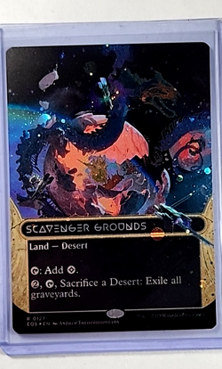 MTG Magic the Gathering EOS Stellar Sights Galaxy Foil #127 Scavenger Grounds - Image 1