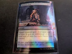 MTG Magic the Gathering FOIL Desert's Due OTJ! - Image 1
