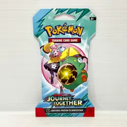 1x Journey Together - Scarlet & Violet Sealed Pokemon Card Sleeved Booster Pack - Image 1
