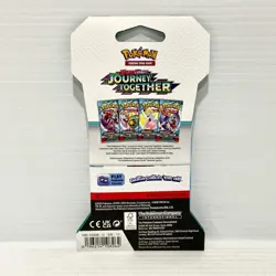 1x Journey Together - Scarlet & Violet Sealed Pokemon Card Sleeved Booster Pack - Image 2
