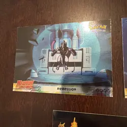 7 Topps Pokemon Card Lot Holo/Foil Movie Mewtwo Strikes Back Rebellion TCG 1999 - Image 2