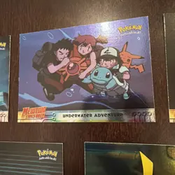 7 Topps Pokemon Card Lot Holo/Foil Movie Mewtwo Strikes Back Rebellion TCG 1999 - Image 3