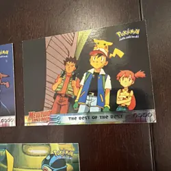 7 Topps Pokemon Card Lot Holo/Foil Movie Mewtwo Strikes Back Rebellion TCG 1999 - Image 4