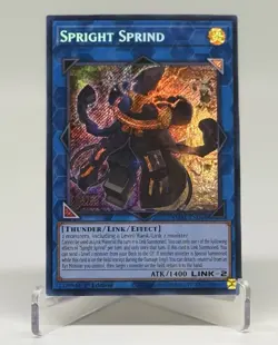 Yugioh Spright Sprind DABL-EN048 Darkwing Blast 1st Edition Secret NM - Image 1