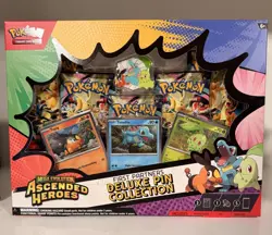 Pokemon TCG Ascended Heroes Deluxe Pin Collection Box NEW- FACTORY SEALED - Image 1