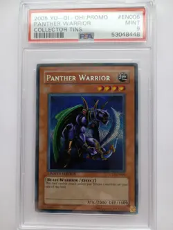 Yugioh - 1x Panther Warrior - CT2-EN006 - Limited - PSA 9 - Image 1
