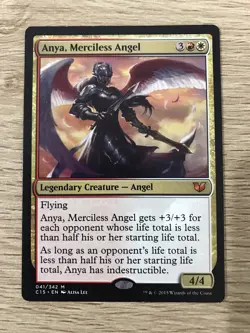 Anya Merciless Angel MTG Magic the Gathering Card NM Mint Commander 2015 C15 - Image 1