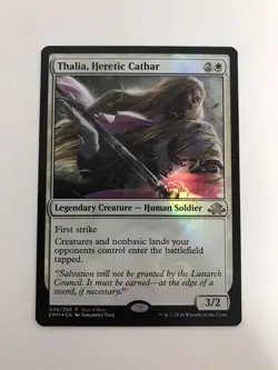 Thalia Heretic Cathar Foil Promo MTG Magic the Gathering Card NM Near Mint EMN - Image 1