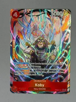 Koby Alternate Art PRB02-001 R The Best Vol.2 One Piece Card - Image 1