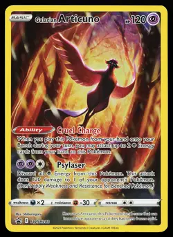 Galarian Articuno SWSH282 Holo Sword & Shield Promo Pokemon Card - Image 1