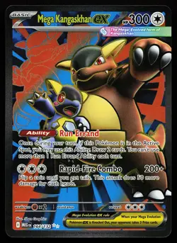 Mega Kangaskhan ex 164/132 Ultra Rare Mega Evolution Pokemon Card - Image 1