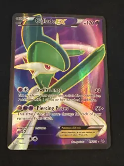 Pokemon TCG Gallade EX Full Art Ultra Rare Card Roaring Skies 99/108 - Image 1