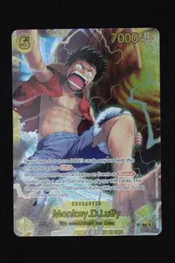 Monkey.D.Luffy OP15-119 SEC - One Piece TCG - English Card Near-Mint Secret Rare - Image 1
