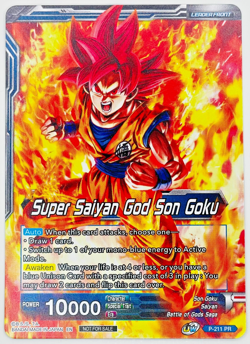 SSGSS Son Goku Soul Striker Reborn GOLD STAMP Foil Dragon Ball Super Card | NM - Image 2