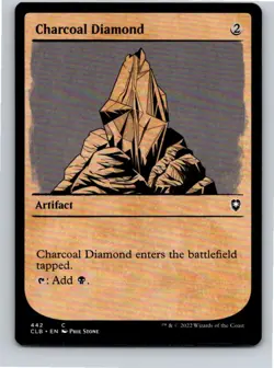 Magic the Gathering Showcase Charcoal Diamond Commander Legends Battle Baldur's - Image 1