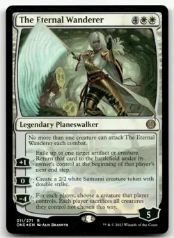 The Eternal Wanderer #11 (Foil) (NM) Phyrexia All Will Be One ONE Magic MTG - Image 1