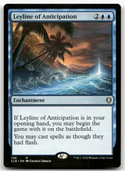 Leyline of Anticipation #726 (NM) Baldur's Gate CLB Magic MTG - Image 1