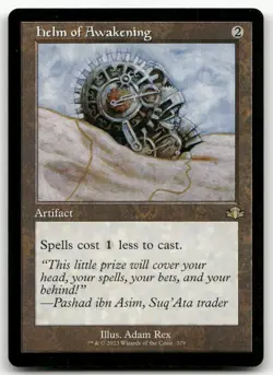 Helm of Awakening (Retro Frame) #379 (NM) Dominaria Remastered DMR Magic MTG - Image 1