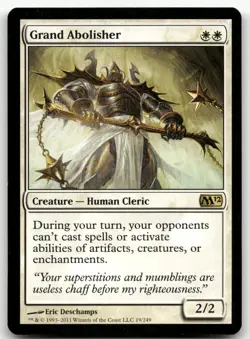 Grand Abolisher #19 (LP) Magic 2012 (M12) M12 Magic MTG - Image 1