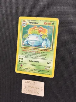 Pokemon WOTC Base Set - Venusaur - 15/102 - Holo Rare - Heavy Played - Image 4