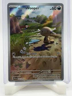 Pokemon TCG Paldean Wooper 102/94 Paldean Fates - Image 1