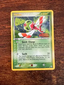 Yanma 28/109 Team Rocket Returns Stamped Reverse Holo Rare Pokemon (LP) - Image 1