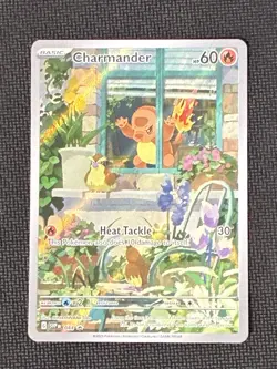 Pokemon TCG Obsidian Flames Charmander 044 SVP EN Black Star Promo - Image 1