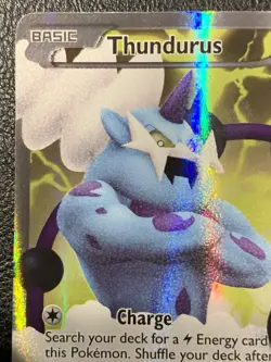 Thundurus 97/98 Emerging Powers Holo Full Art Ultra Rare Pokemon TCG NM - Image 2