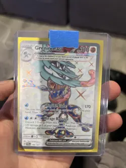 Pokemon TCG Greninja EX 198/167 Full Art Ultra Rare Holo Twilight Masquerade NM - Image 4