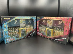 Pokemon Crown Zenith Premium Figure Collection Box | Zacian & Zamazenta 820650851636 - Image 1