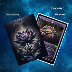 MTG Card Sleeves - Black Lotus - 100Ct Matte Art Card Sleeves, Perfect for MTG - Image 3
