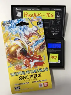 (HEAVY)🔥One Piece Adventure On Kami’s Island OP15-EB04 Sleeved Booster Pack - Image 1