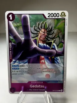 Gedatsu OP15-063 Foil One Piece Adventure on Kami's Island NM - Image 1