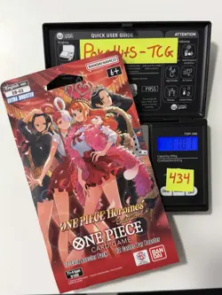 (HEAVY)🔥One Piece Heroines Edition EB 03 Sleeved Booster Pack (Factory Sealed) - Image 1